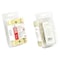 Prime-Line Door Hinge Commercial UL Adjust Self-Close, 4-1/2 in. with Sq. Corners, Satin Brass 3 Pack U 1158463 - alternate 2
